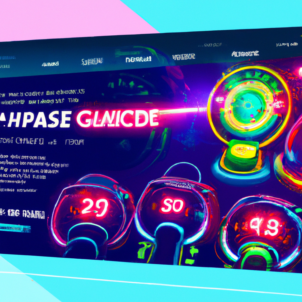 ArcadeForge HUD mockup — score and timer